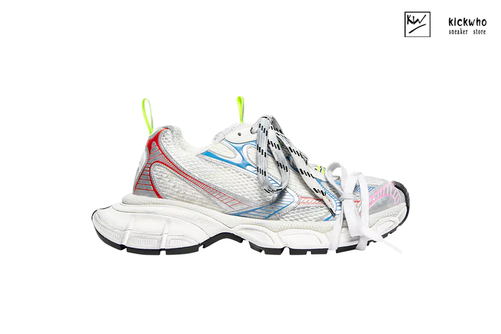 Ba*len*cia*ga wmns 3xl sneaker ''worn-out - white blue red''