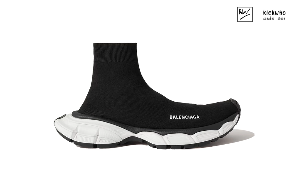 Ba*len*cia*ga 3xl speed  sneaker ''black white''