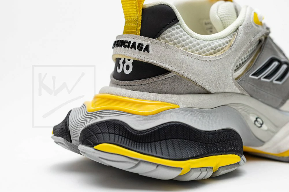 Ba*len*cia*ga cargo sneakers grey yellow