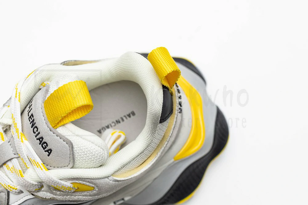 Ba*len*cia*ga cargo sneakers grey yellow