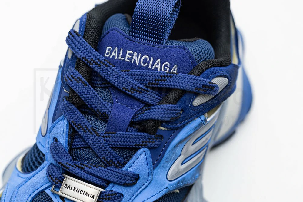 Ba*len*cia*ga cargo sneakers blue white