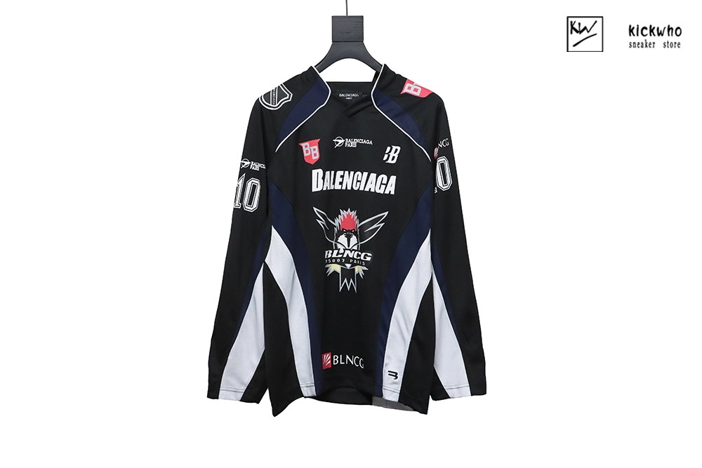 Ba*len*cia*ga ice hockey suit long sleeved black
