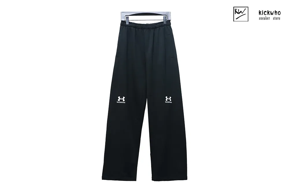Ba*len*cia*ga & under armour embroidered pants