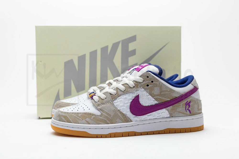 rayssa leal x dunk low sb deep royal vivid purple