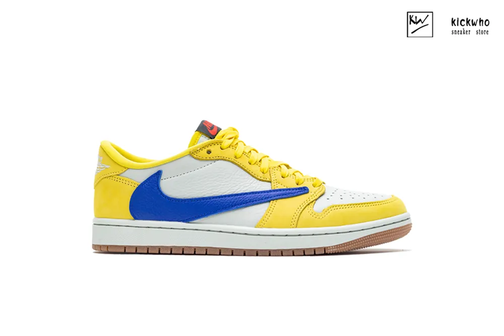 godkiller travis scott x wmns air jordan 1 retro low og canary