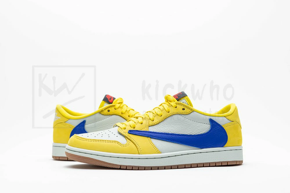 godkiller travis scott x wmns air jordan 1 retro low og canary