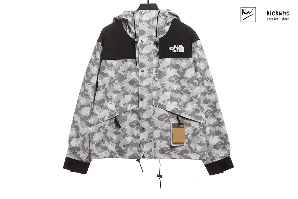 t*f camouflage jacket white