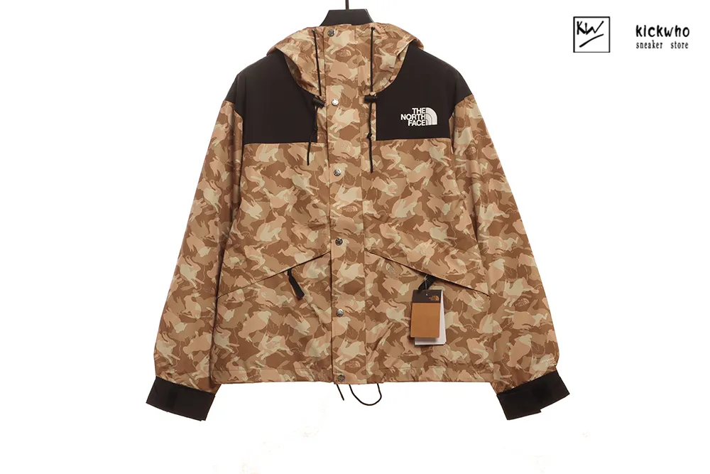 t*f camouflage jacket brown