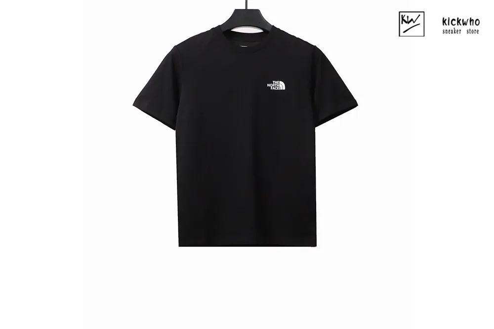 t*f minimalist logo t-shirt black
