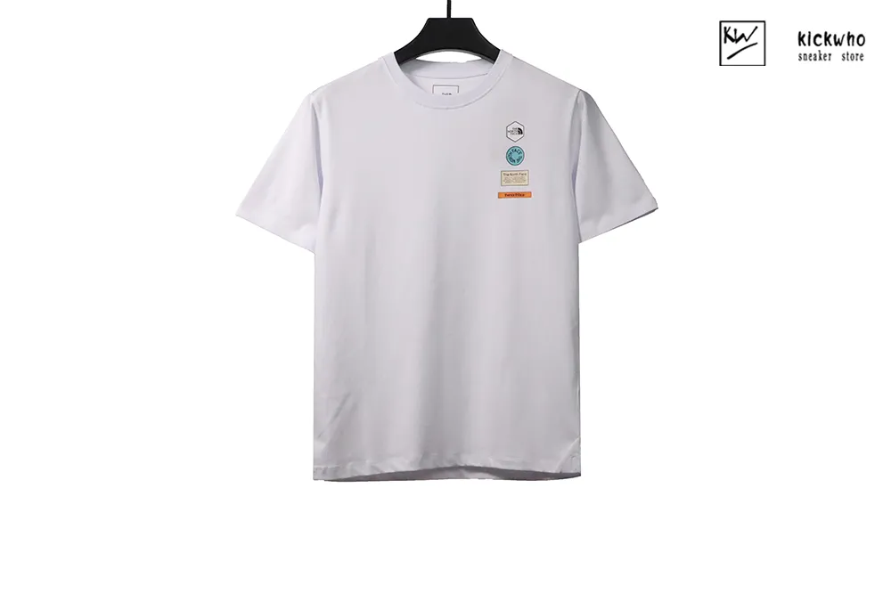 t*f english logo t-shirt white