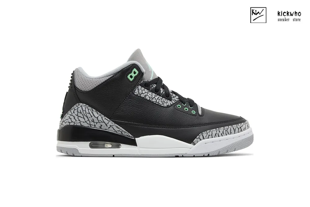 air jordan 3 retro ''green glow''