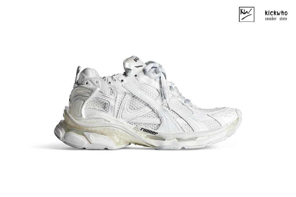 Ba*len*cia*ga runner sneaker white