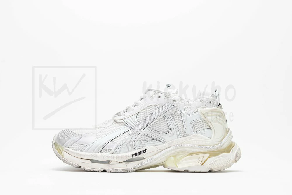 Ba*len*cia*ga runner sneaker white