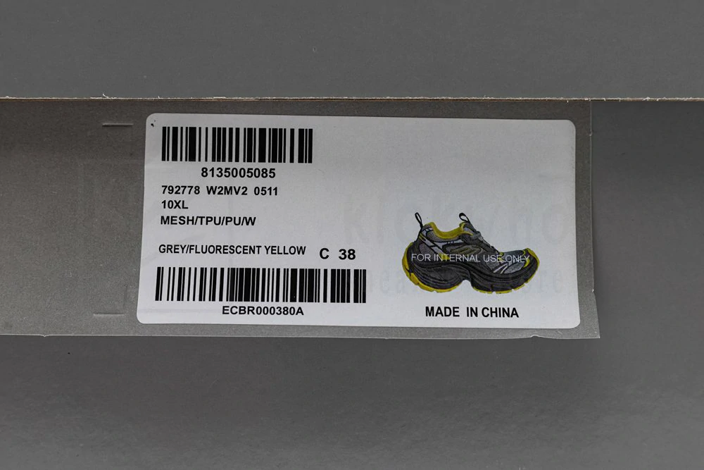 Ba*len*cia*ga 3xl sneaker grey yellow