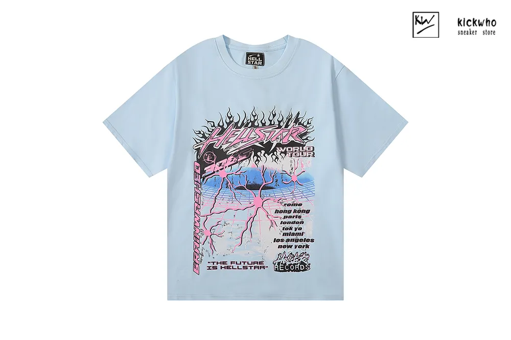 H*lst*r originality logo t-shirt blue