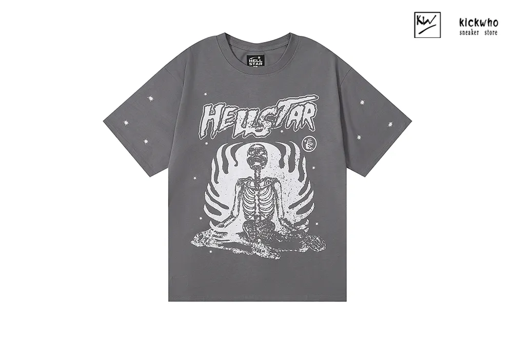 H*lst*r bone flame t-shirt grey