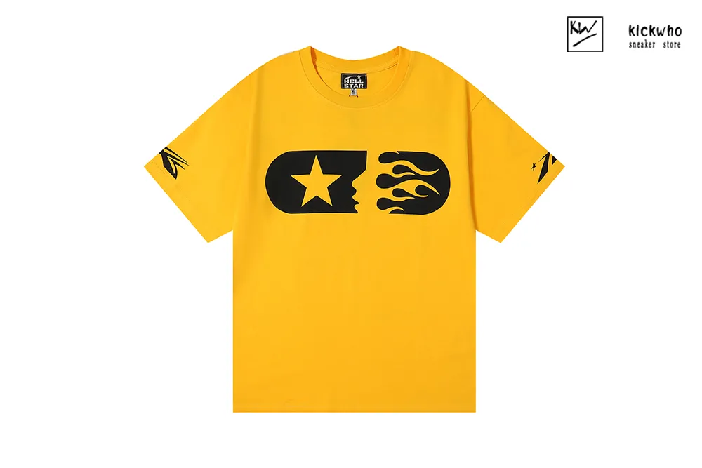 H*lst*r marathon t-shirt yellow
