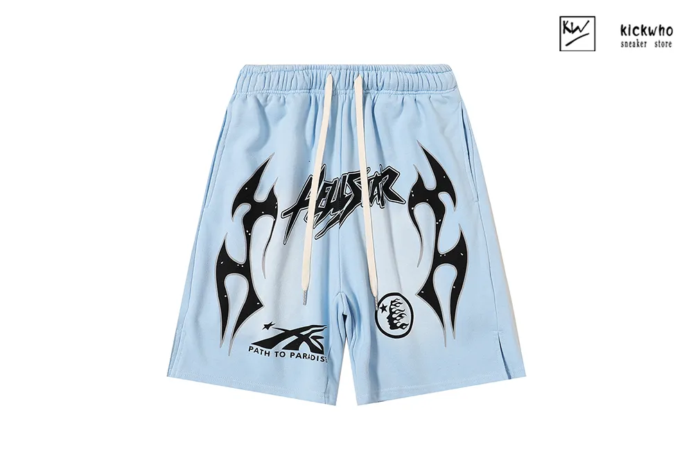 H*lst*r leisure shorts blue