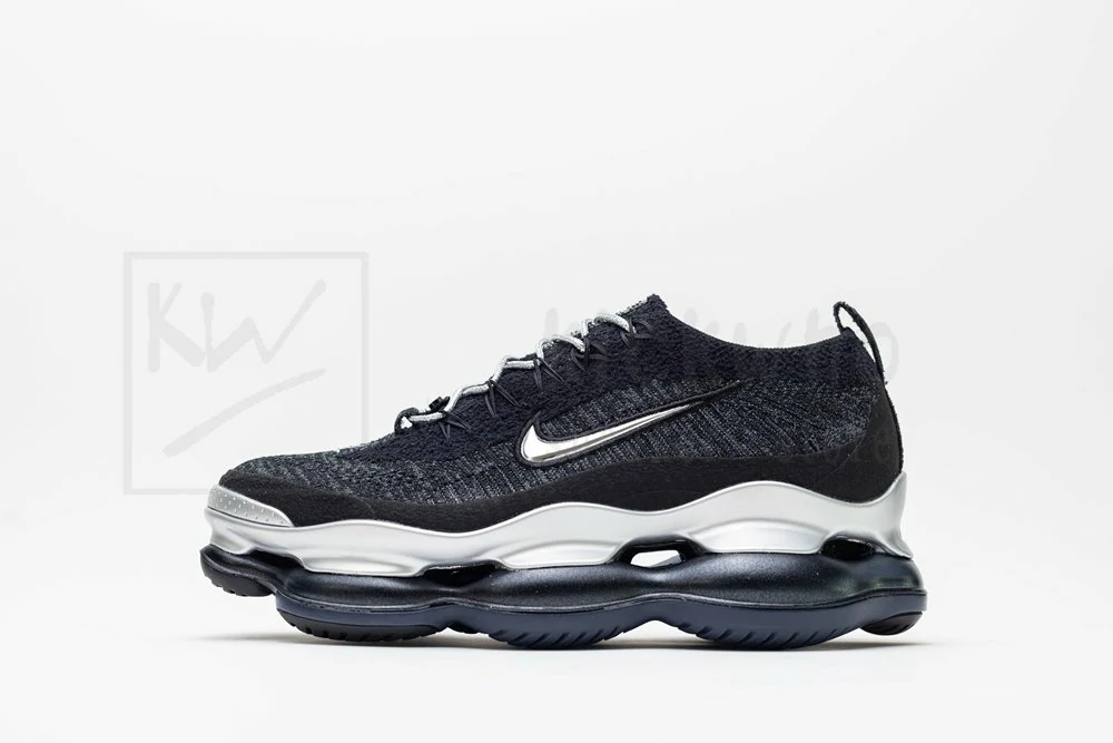 air vapormax flyknit black silver