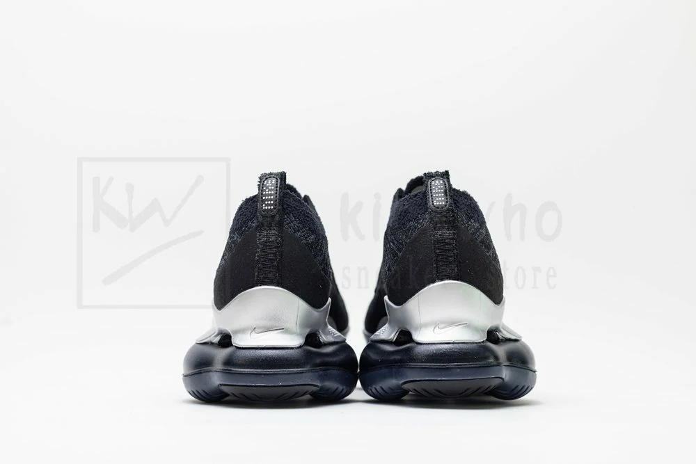 air vapormax flyknit black silver