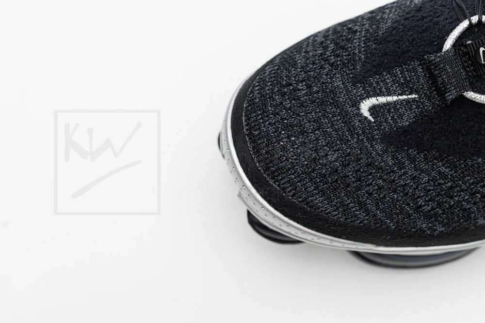air vapormax flyknit black silver