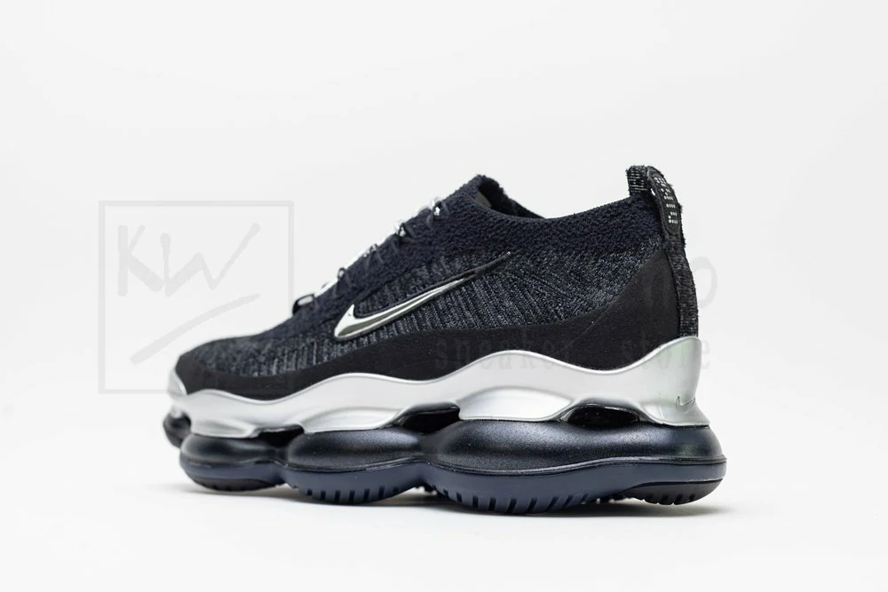 air vapormax flyknit black silver