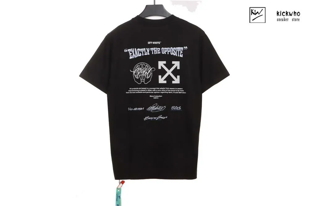 offwhite arrow slogans t-shirt