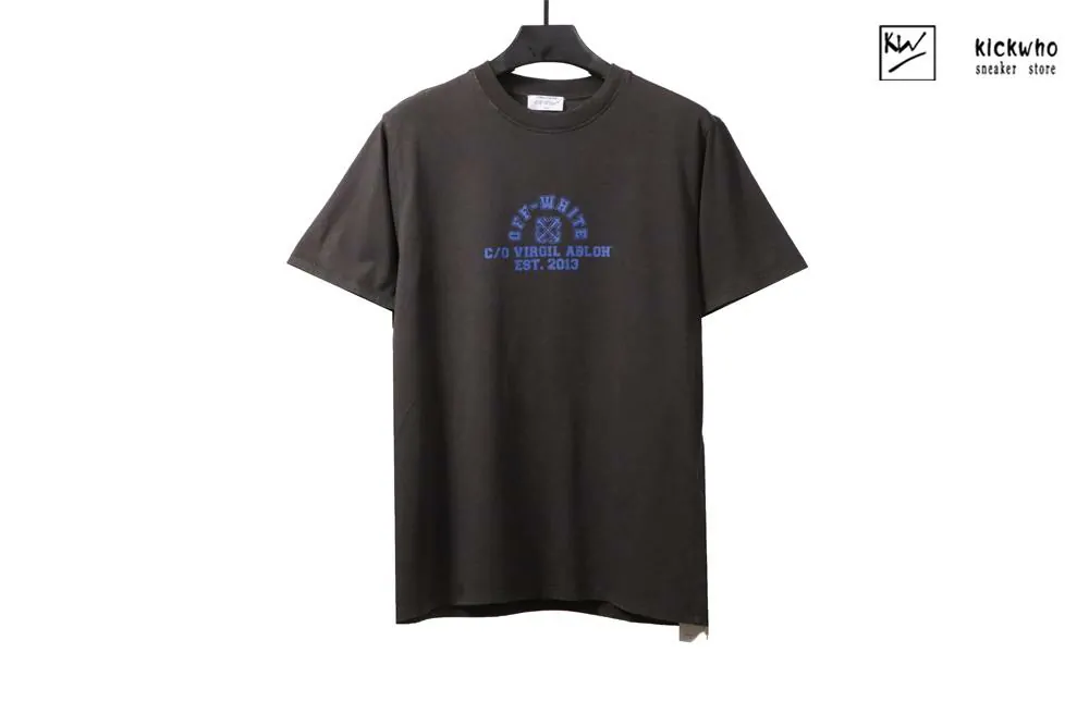 offwhite blue arrow t-shirt