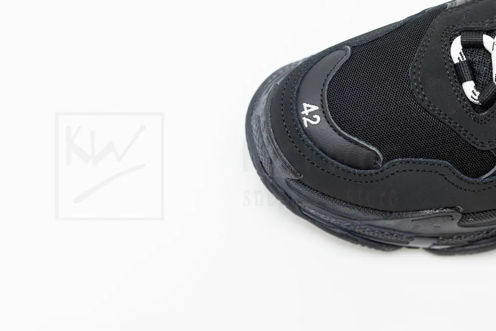 Ba*len*cia*ga triple s black godkiller 541624 w09o1 1000