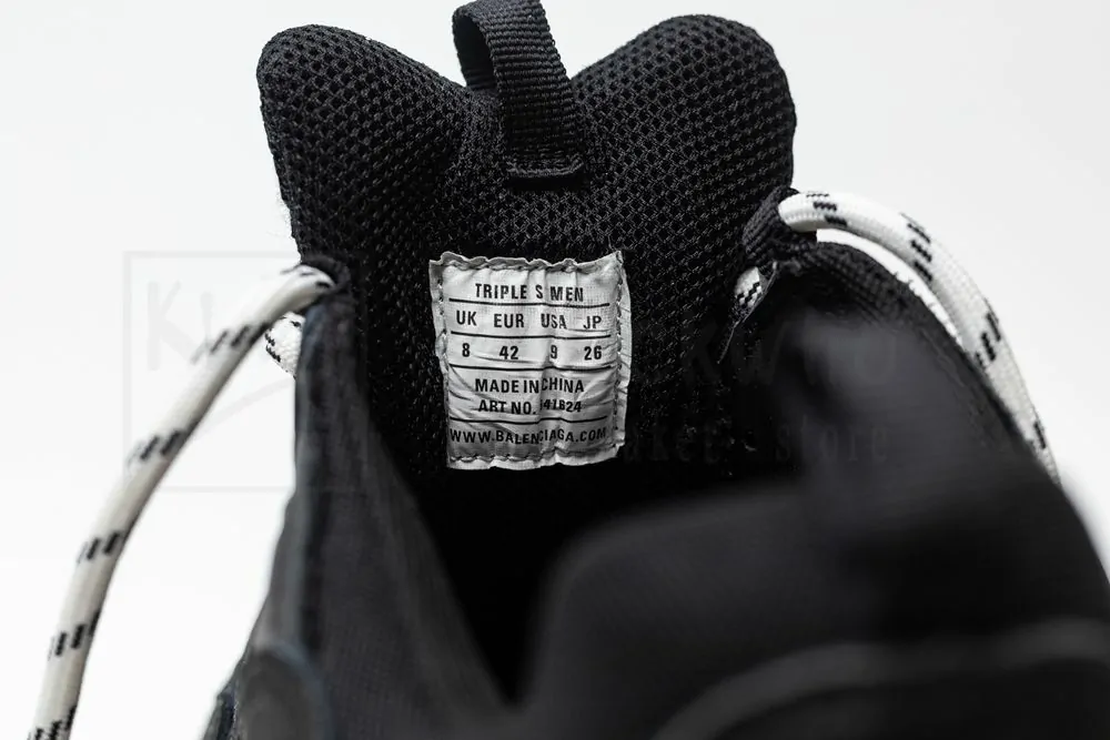 Ba*len*cia*ga triple s black godkiller 541624 w09o1 1000