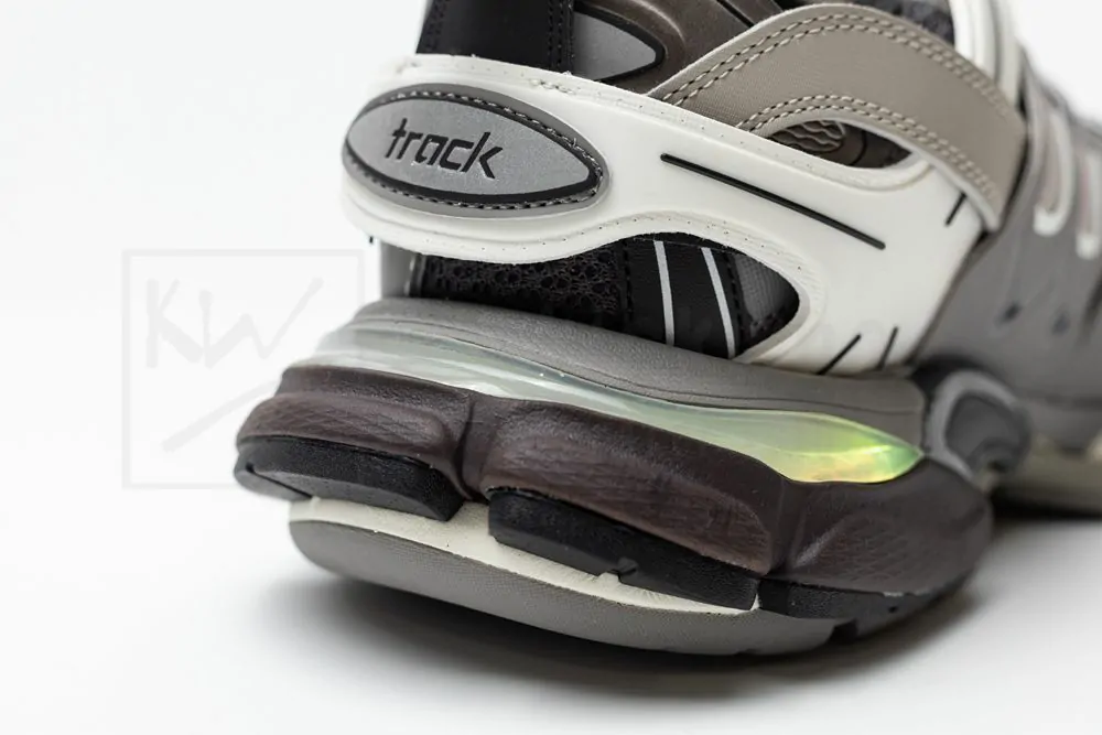 Ba*len*cia*ga track trainer grey white with led