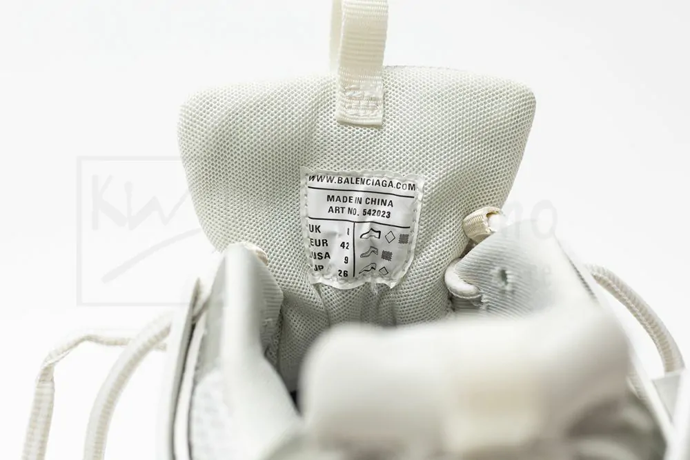 Ba*len*cia*ga track trainer "light grey " with led