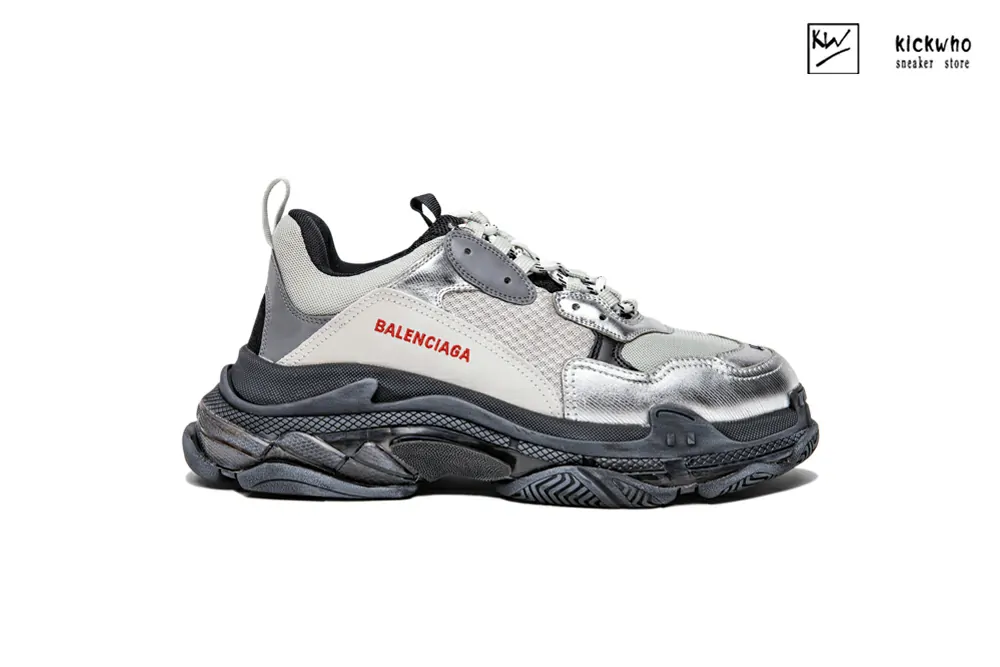 Ba*len*cia*ga triple s trainer ''silver grey''