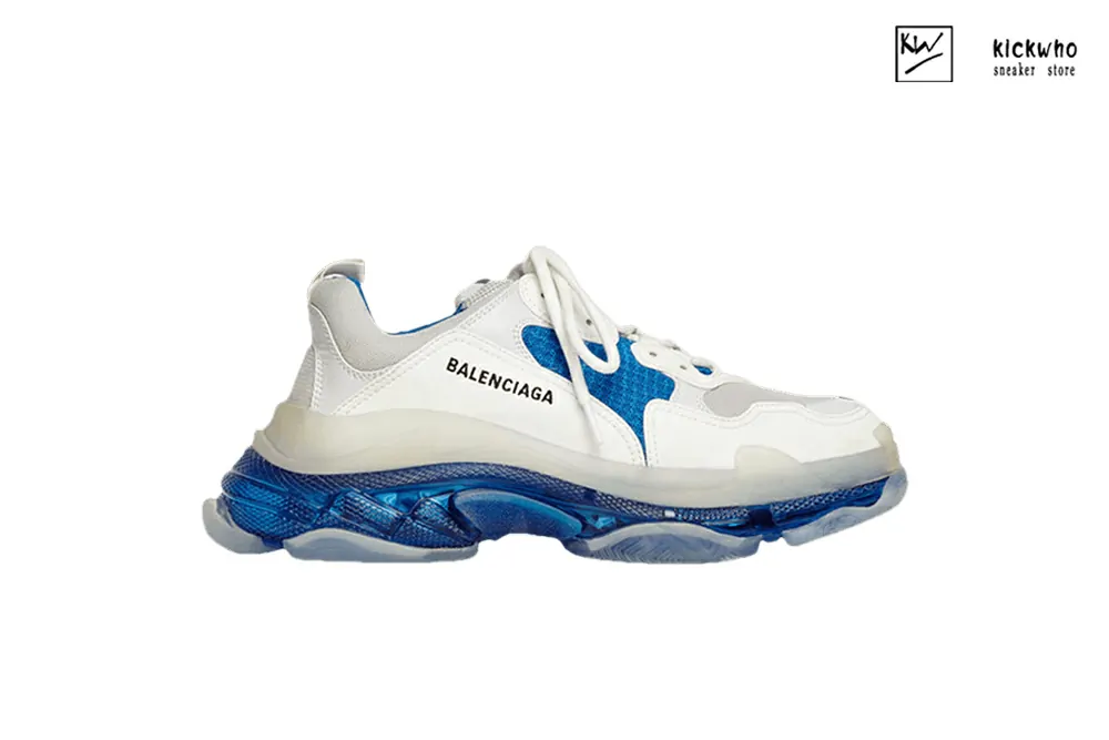 Ba*len*cia*ga triple s trainer ''blue white''