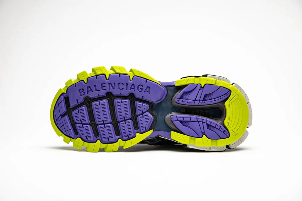 Ba*len*cia*ga track 2 trainer purple yellow 568615 w2gn3 5164