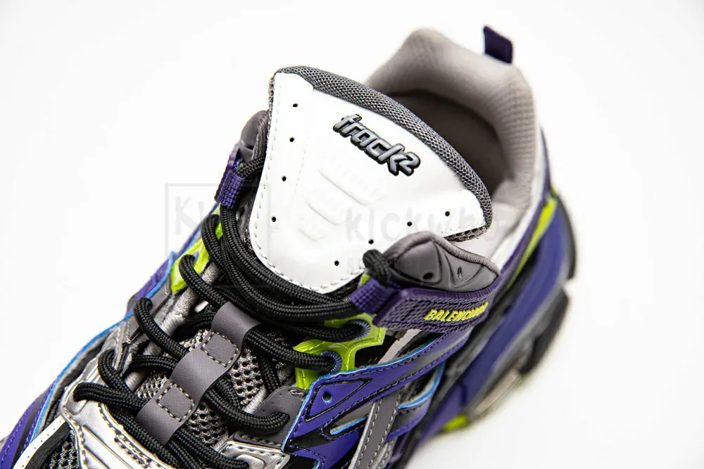 Ba*len*cia*ga track 2 trainer purple yellow 568615 w2gn3 5164