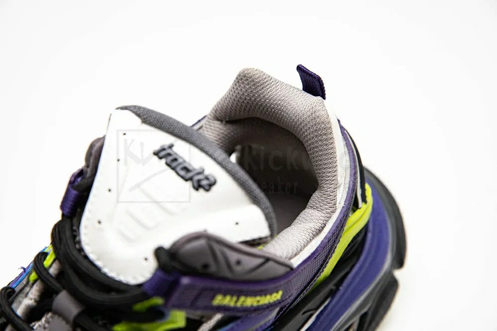Ba*len*cia*ga track 2 trainer purple yellow 568615 w2gn3 5164