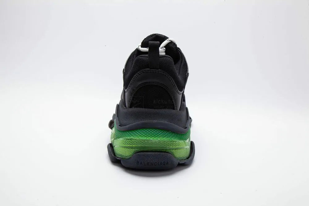 Ba*len*cia*ga triple s trainer black green