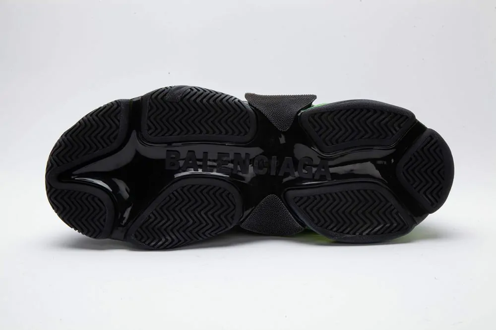 Ba*len*cia*ga triple s trainer black green