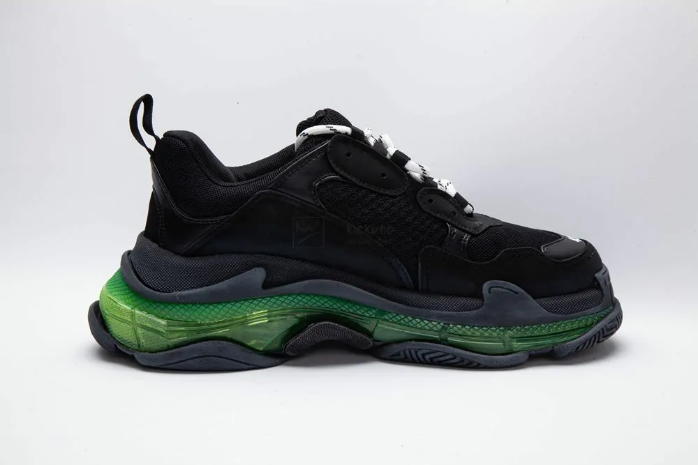 Ba*len*cia*ga triple s trainer black green