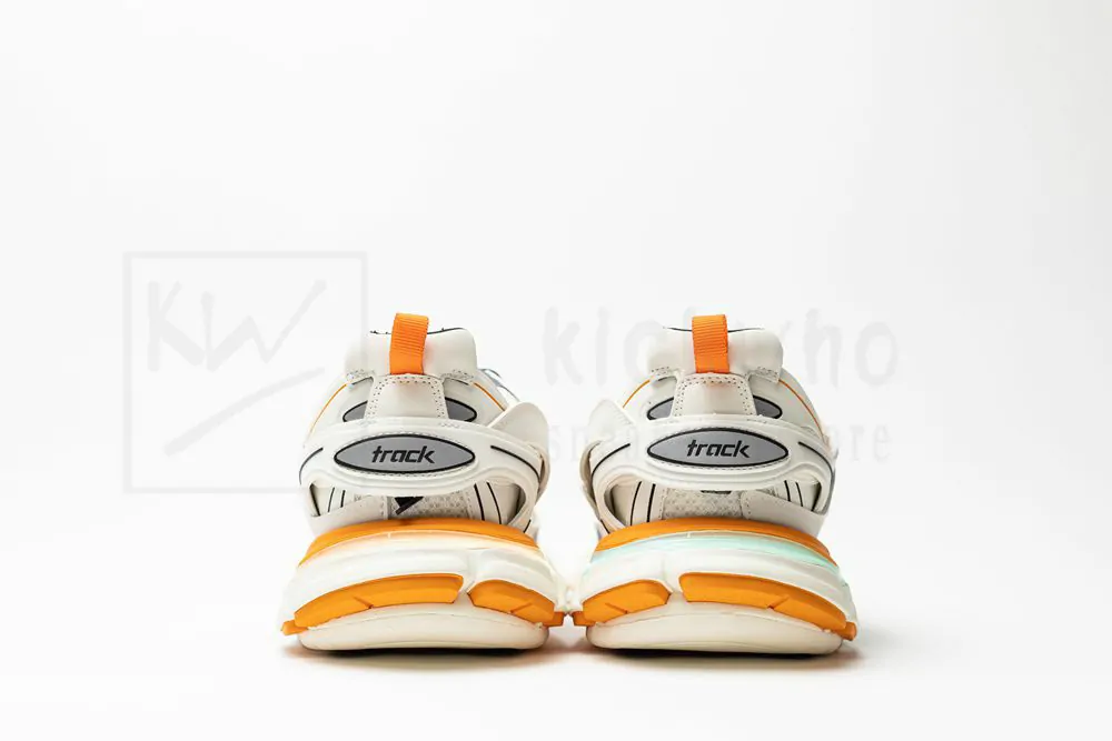 Ba*len*cia*ga track trainer "black grey orange" with led