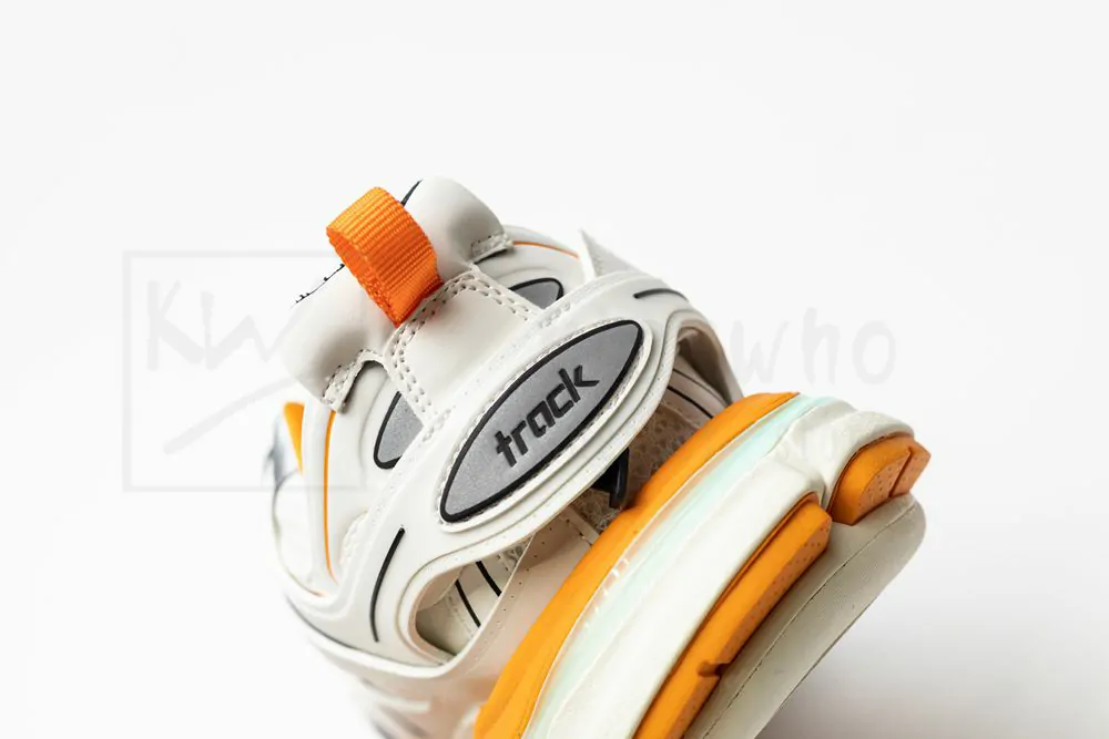 Ba*len*cia*ga track trainer "black grey orange" with led