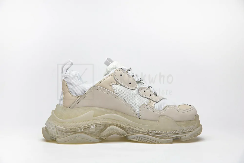 Ba*len*cia*ga triple s white godkiller 544351 w09e1 9000