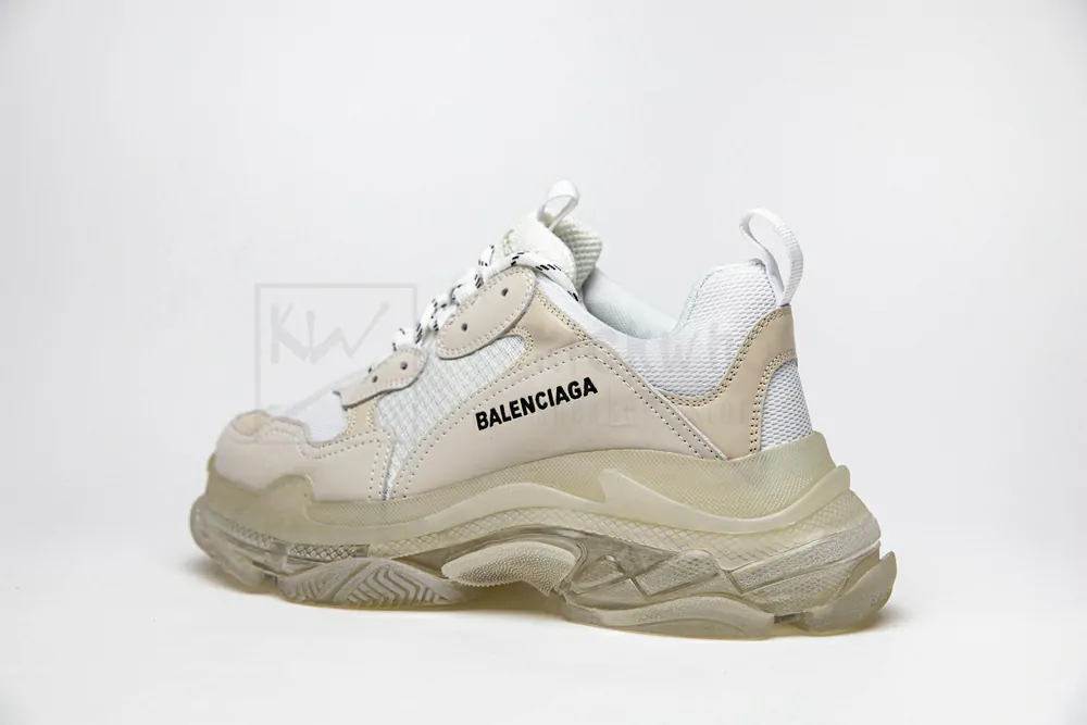 Ba*len*cia*ga triple s white godkiller 544351 w09e1 9000