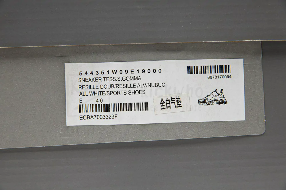 Ba*len*cia*ga triple s white godkiller 544351 w09e1 9000