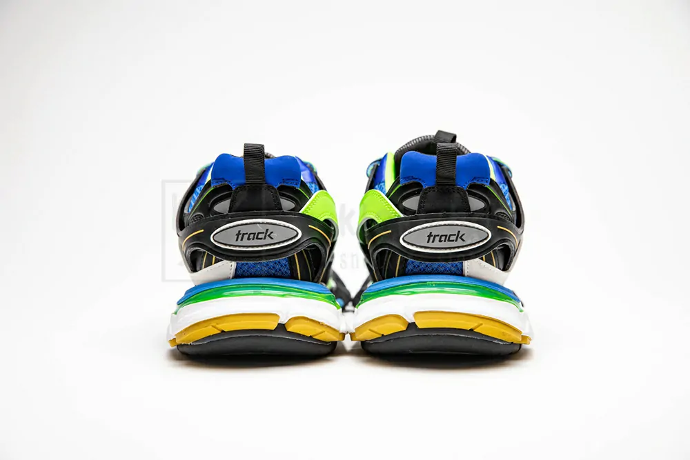 Ba*len*cia*ga sneaker tess.s.gomma maille black black green 542023 w1gb1 1097