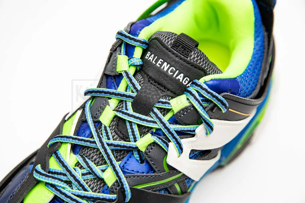 Ba*len*cia*ga sneaker tess.s.gomma maille black black green 542023 w1gb1 1097