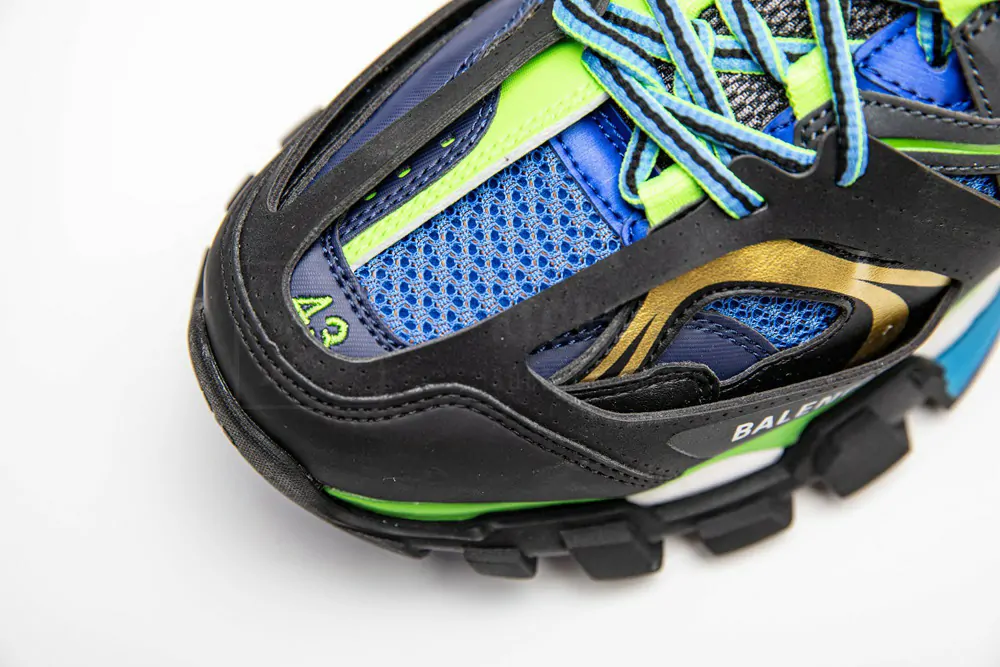 Ba*len*cia*ga sneaker tess.s.gomma maille black black green 542023 w1gb1 1097