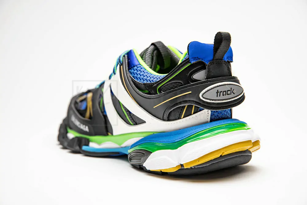 Ba*len*cia*ga sneaker tess.s.gomma maille black black green 542023 w1gb1 1097