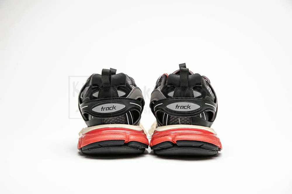 Ba*len*cia*ga sneaker tess.s.gomma maille black red 542023 w1gb6 1002